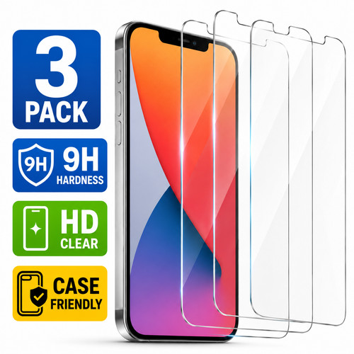 Pack tempered glass screen - glass,