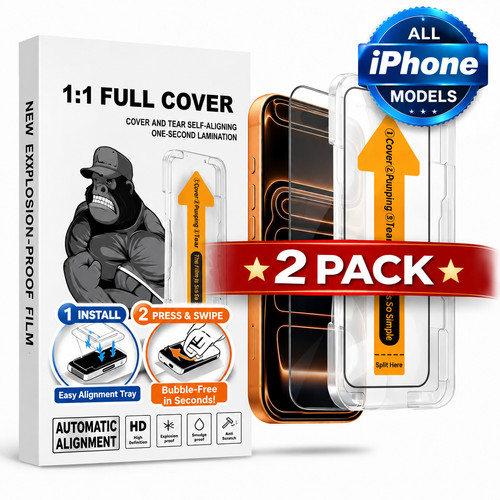 Pack tempered glass screen - tempered,
