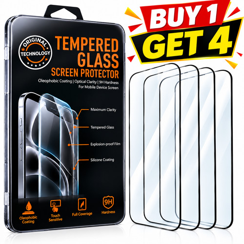 Tempered glass screen - glass,