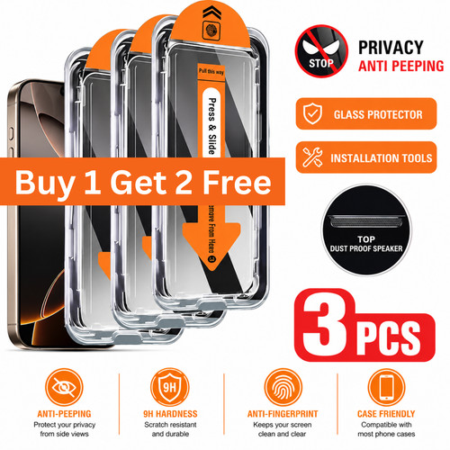 Privacy tempered glass - tempered, screen